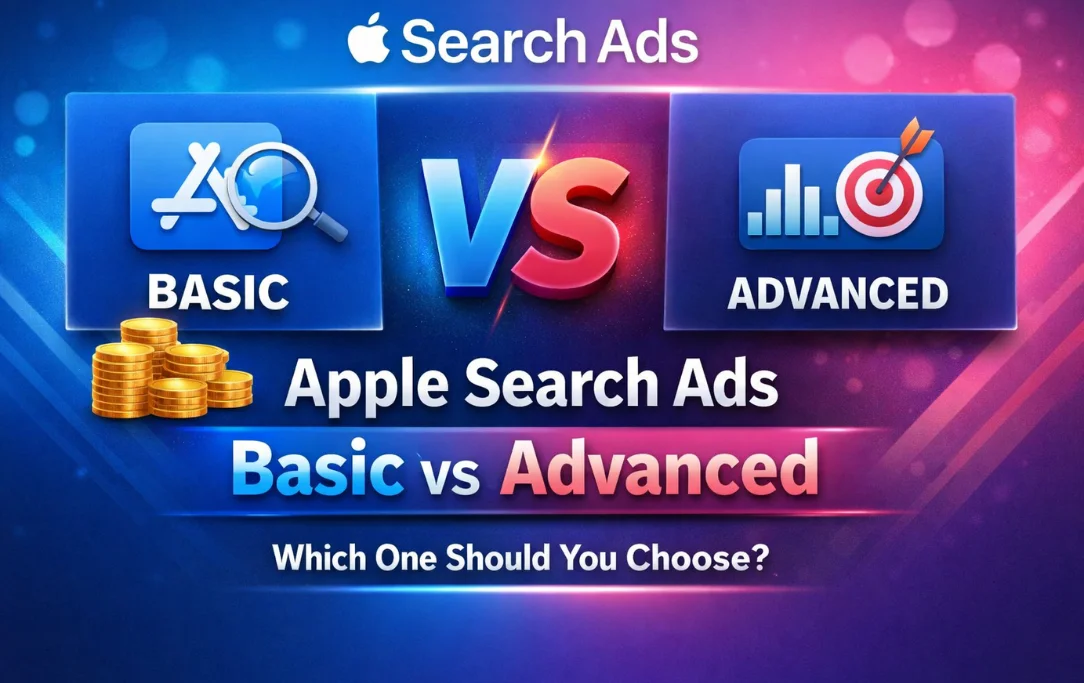 Apple Search Ads Basic vs Advanced