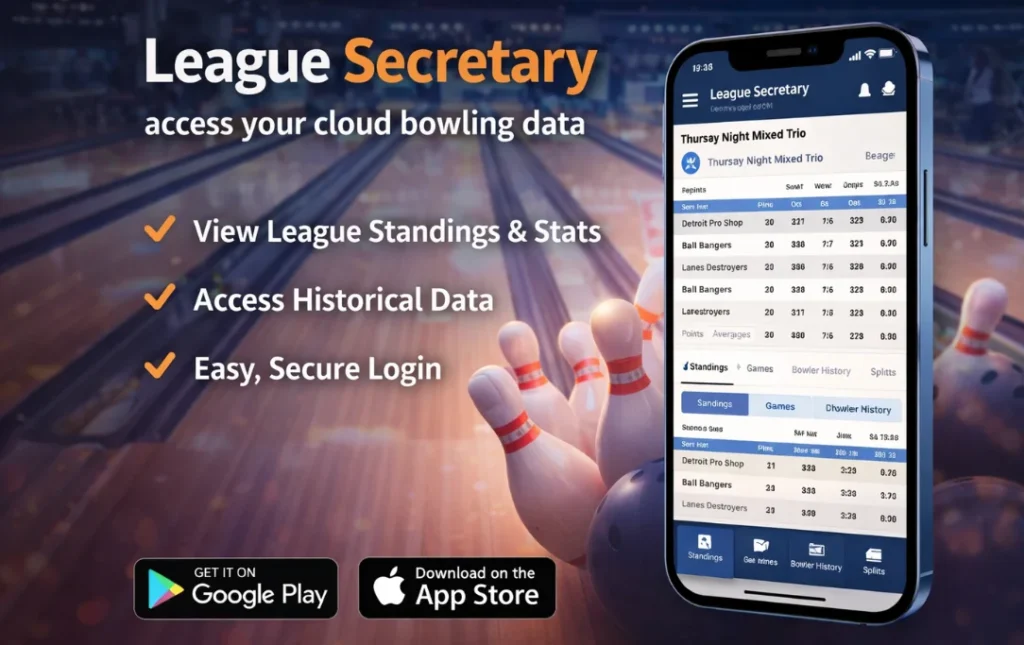 League Secretary App Review: Access Your Bowling Stats