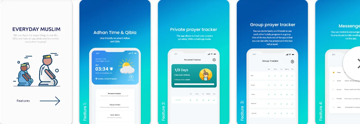 Everyday Muslim - Pray tracker