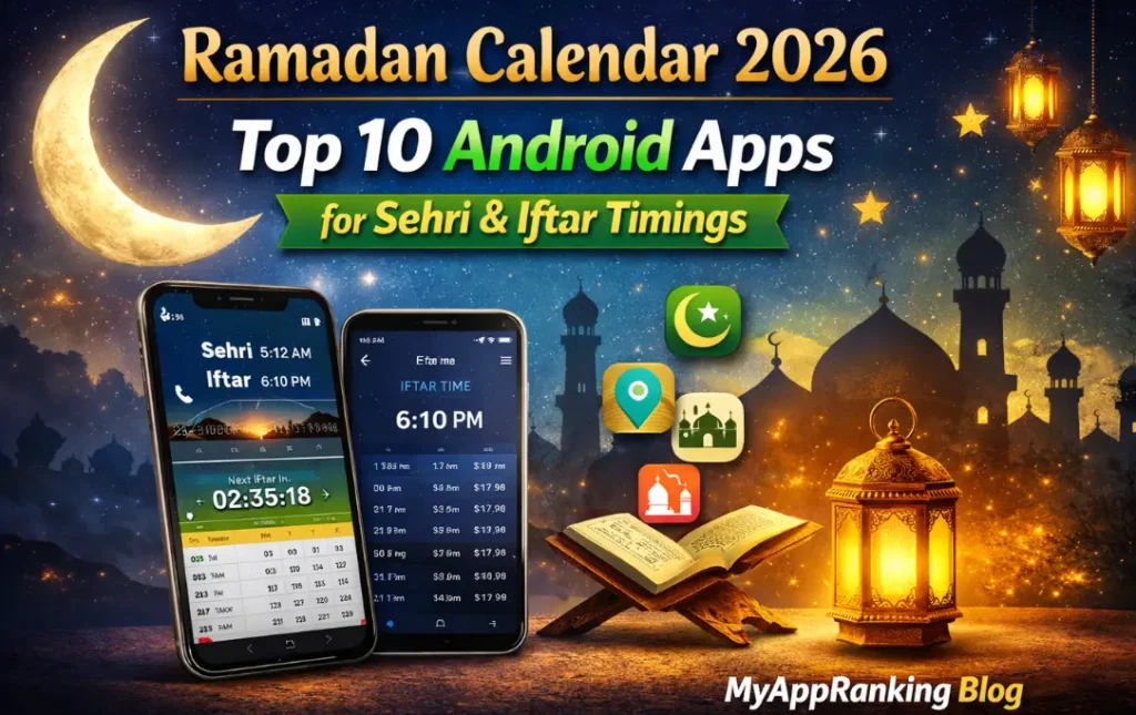 Ramadan Calendar 2026: Top Android Apps for Sehri & Iftar Times