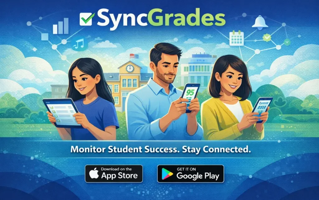SyncGrades | Student Grade Tracking App for Schools